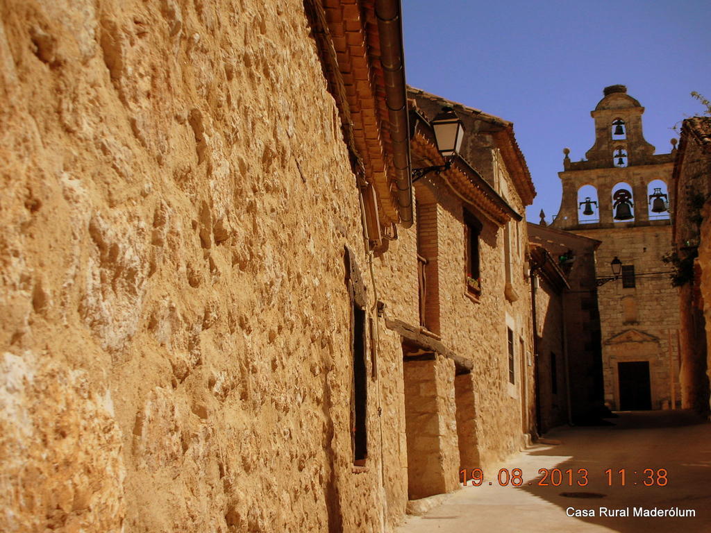 Casa Rural Maderolum Guest House Maderuelo Екстериор снимка